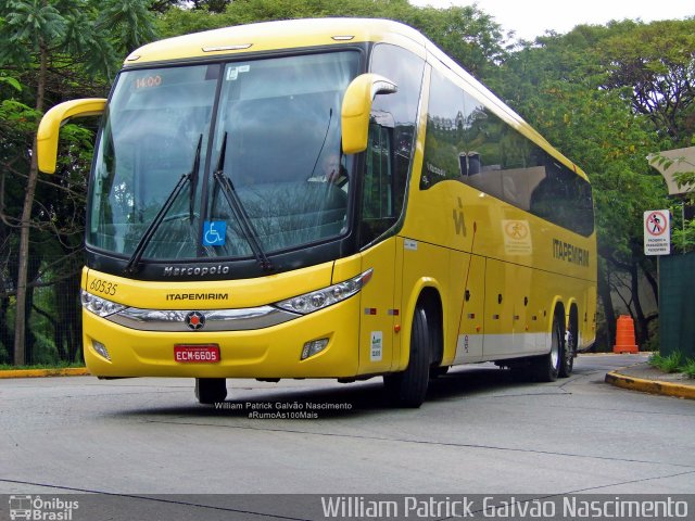 Viação Itapemirim 60535 na cidade de São Paulo, São Paulo, Brasil, por William Patrick Galvão Nascimento. Número da foto: #3032072.