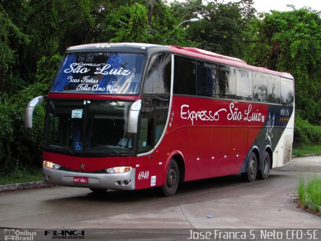 Expresso São Luiz 6940 na cidade de Recife, Pernambuco, Brasil, por José Franca S. Neto. Número da foto: #3033035.