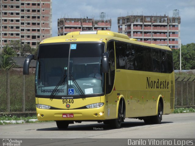 Viação Nordeste 9040 na cidade de Natal, Rio Grande do Norte, Brasil, por Danilo Vitorino Lopes. Número da foto: #3035175.