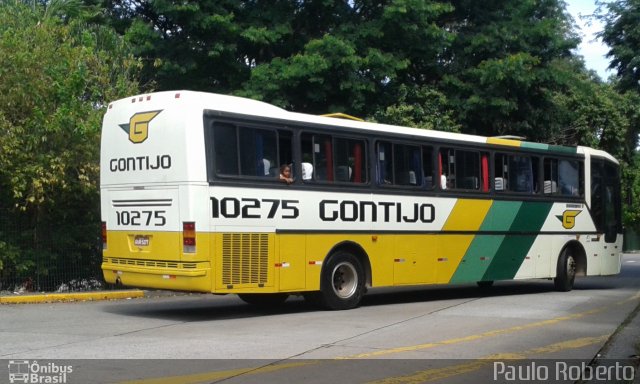 Empresa Gontijo de Transportes 10275 na cidade de São Paulo, São Paulo, Brasil, por Paulo Roberto Venancio da Silva. ID da foto: 3033140.