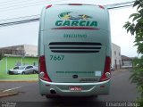 Viação Garcia 7667 na cidade de Apucarana, Paraná, Brasil, por Emanoel Diego.. Número da foto: #3032713.