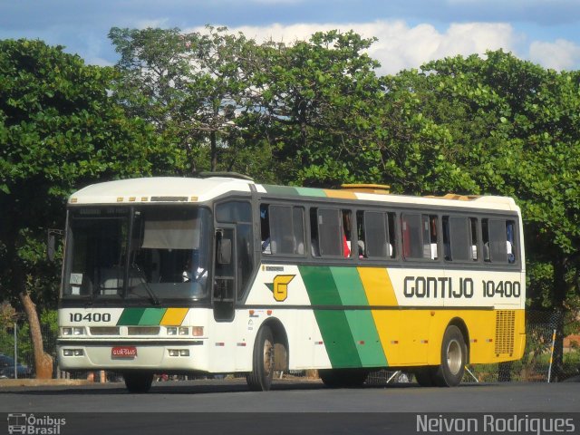 Empresa Gontijo de Transportes 10400 na cidade de Montes Claros, Minas Gerais, Brasil, por Neivon Rodrigues. ID da foto: 3037932.