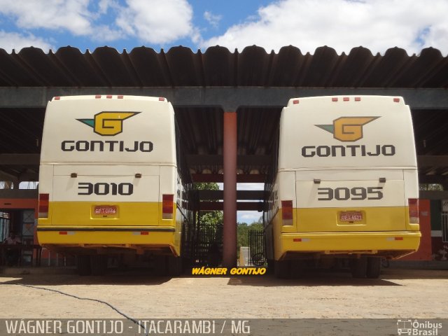 Empresa Gontijo de Transportes 3010 na cidade de Itacarambi, Minas Gerais, Brasil, por Wagner Gontijo Várzea da Palma-mg. ID da foto: 3036354.