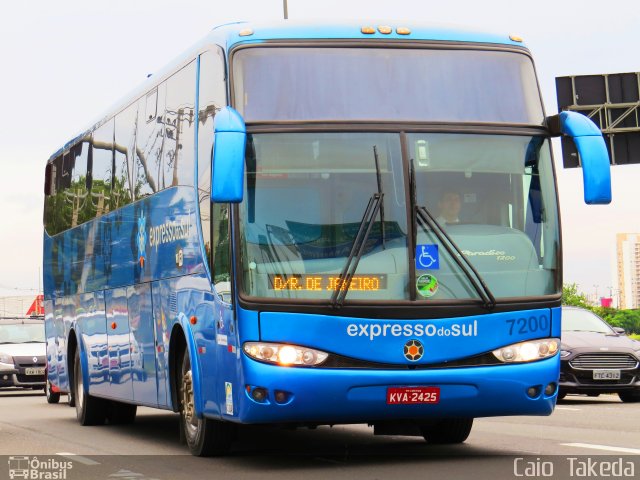 Expresso do Sul 7200 na cidade de São Paulo, São Paulo, Brasil, por Caio  Takeda. Número da foto: #3037684.