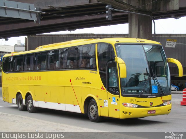 Viação Itapemirim 5083 na cidade de Rio de Janeiro, Rio de Janeiro, Brasil, por Douglas Costa Lopes. ID da foto: 3035672.