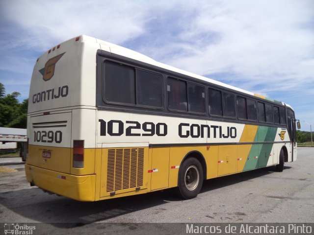 Empresa Gontijo de Transportes 10290 na cidade de Perdões, Minas Gerais, Brasil, por Marcos de Alcantara Pinto. ID da foto: 3036970.