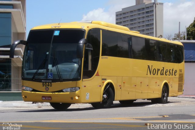 Viação Nordeste 9040 na cidade de Fortaleza, Ceará, Brasil, por [Leandro Sousa]. Número da foto: #3036681.