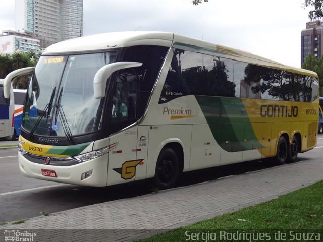 Empresa Gontijo de Transportes 18930 na cidade de Curitiba, Paraná, Brasil, por Sergio Rodrigues de Souza. Número da foto: #3036617.