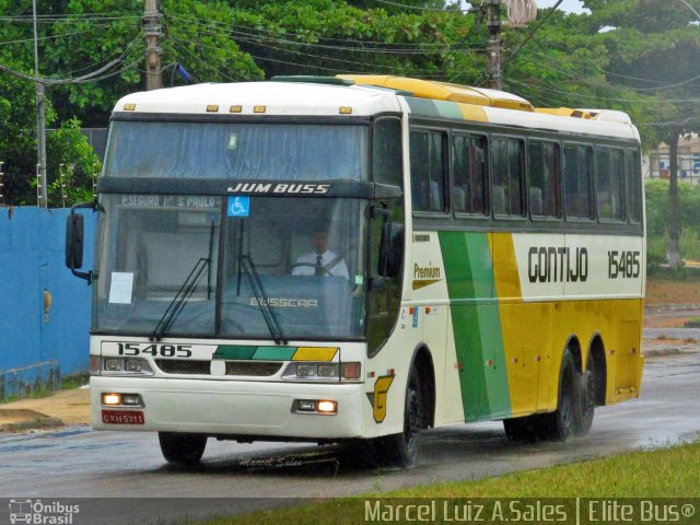 Empresa Gontijo de Transportes 15485 na cidade de Eunápolis, Bahia, Brasil, por Marcel  Sales. ID da foto: 3036293.