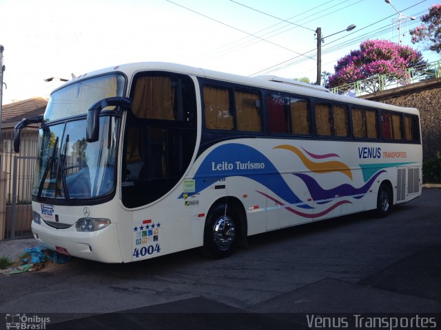 Venus Transportes e Turismo 4004 na cidade de Campo Bom, Rio Grande do Sul, Brasil, por Frantur Log. Número da foto: #3036523.