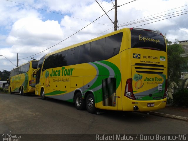 Juca Tour Viagens e Turismo 1120 na cidade de Ouro Branco, Minas Gerais, Brasil, por Rafael Matos. ID da foto: 3036872.