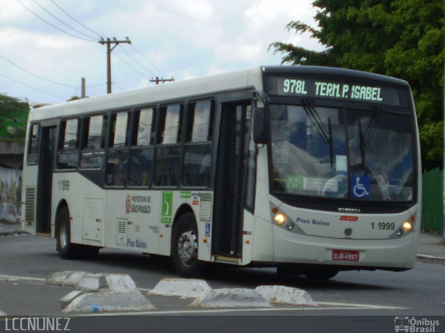 Viação Santa Brígida 1 1999 na cidade de São Paulo, São Paulo, Brasil, por Luis Nunez. Número da foto: #3037046.