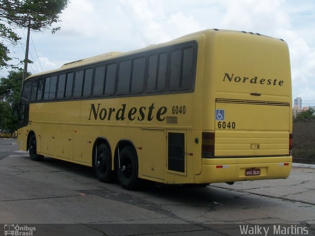 Viação Nordeste 6040 na cidade de Natal, Rio Grande do Norte, Brasil, por Walky Martins Nascimento. Número da foto: #3040037.