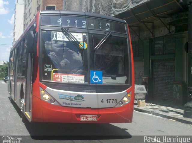 Himalaia Transportes > Ambiental Transportes Urbanos 4 1778 na cidade de São Paulo, São Paulo, Brasil, por Paulo Henrique. ID da foto: 3039976.