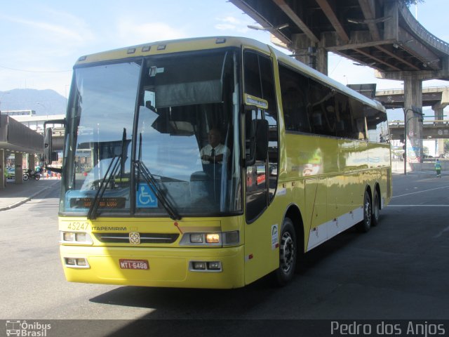 Viação Itapemirim 45247 na cidade de Rio de Janeiro, Rio de Janeiro, Brasil, por Pedro dos Anjos Lino dos Santos. Número da foto: #3039546.