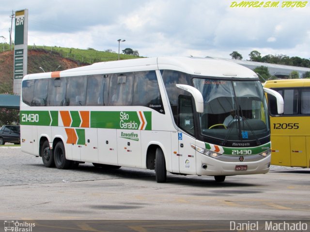 Cia. São Geraldo de Viação 21430 na cidade de Perdões, Minas Gerais, Brasil, por Daniel  Machado. Número da foto: #3040091.