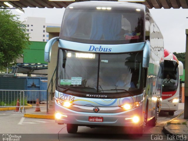 Debus Turismo 2014 na cidade de São Paulo, São Paulo, Brasil, por Caio  Takeda. Número da foto: #3040321.