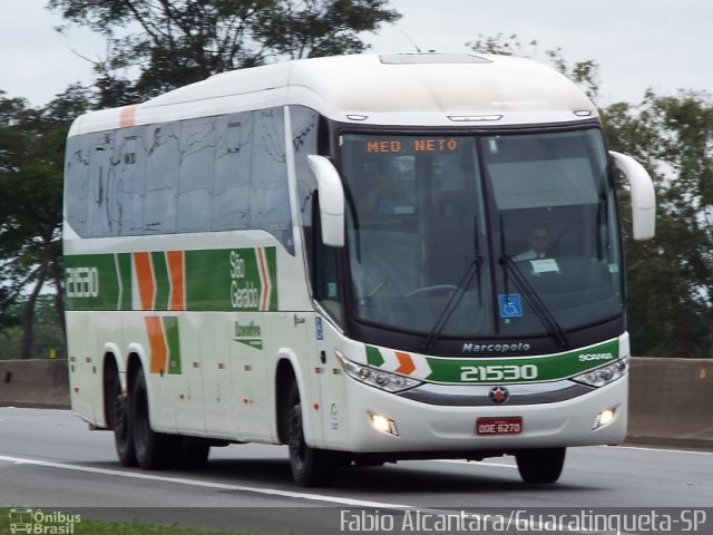Cia. São Geraldo de Viação 21530 na cidade de Lorena, São Paulo, Brasil, por Fabio Alcantara. Número da foto: #3040882.
