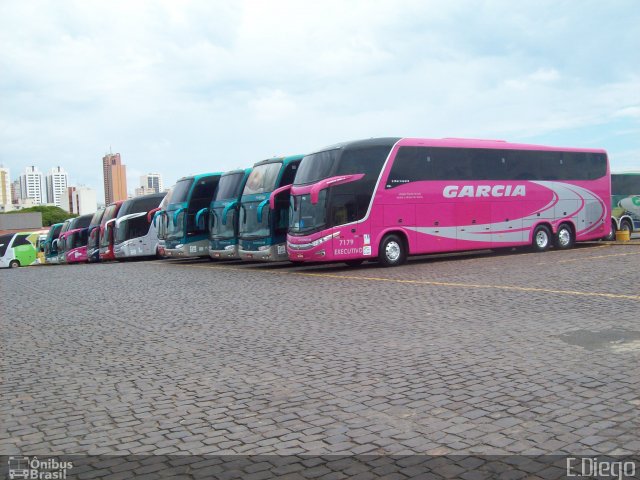 Viação Garcia GARAGEM na cidade de Londrina, Paraná, Brasil, por Diego Lopes. Número da foto: #3039073.