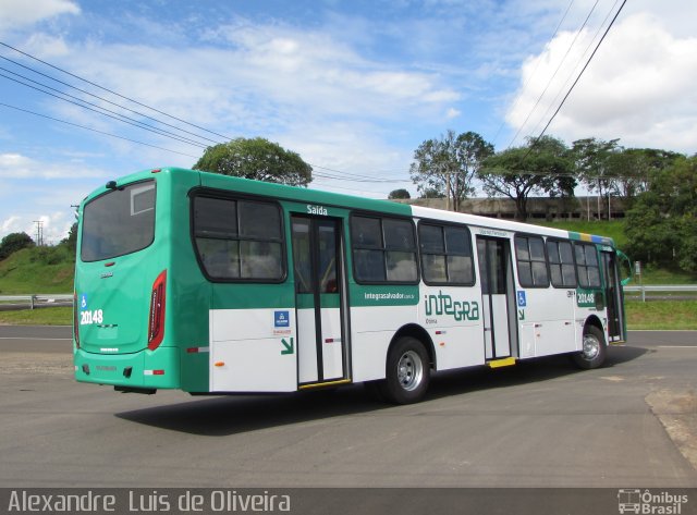 Empresa de Transportes União 20148 na cidade de Botucatu, São Paulo, Brasil, por Alexandre  Luis de Oliveira. Número da foto: #3039152.