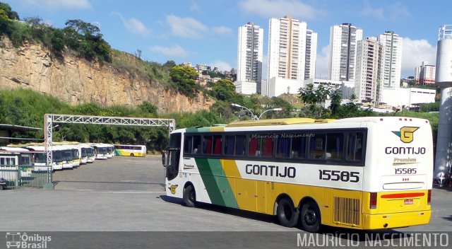 Empresa Gontijo de Transportes 15585 na cidade de Belo Horizonte, Minas Gerais, Brasil, por Maurício Nascimento. ID da foto: 3043210.