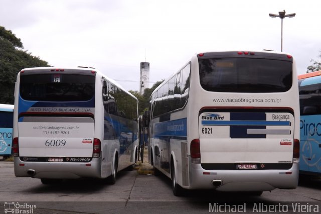 Auto Viação Bragança 6021 na cidade de São Paulo, São Paulo, Brasil, por Michael  Alberto Vieira. Número da foto: #3042206.