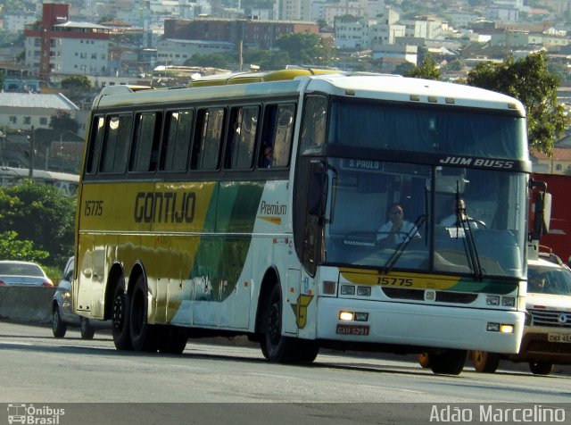 Empresa Gontijo de Transportes 15775 na cidade de Belo Horizonte, Minas Gerais, Brasil, por Adão Raimundo Marcelino. ID da foto: 3042955.