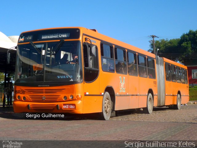 Viação Tamandaré 16R38 na cidade de Curitiba, Paraná, Brasil, por Sergio Guilherme Ketes. ID da foto: 3043480.