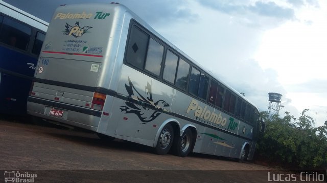 Palombo Tur Transportes 140 na cidade de Santa Isabel do Ivaí, Paraná, Brasil, por Lucas Cirilo. Número da foto: #3043572.