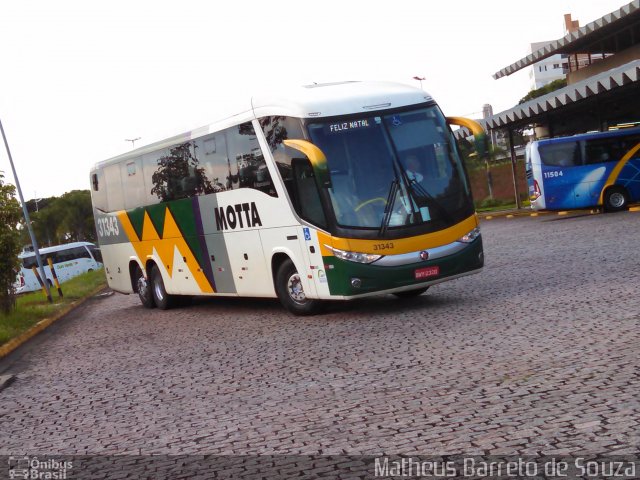Viação Motta 31343 na cidade de Americana, São Paulo, Brasil, por Matheus Barreto de Souza. Número da foto: #3042125.