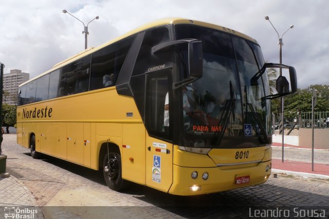 Viação Nordeste 8010 na cidade de Fortaleza, Ceará, Brasil, por [Leandro Sousa]. Número da foto: #3041949.
