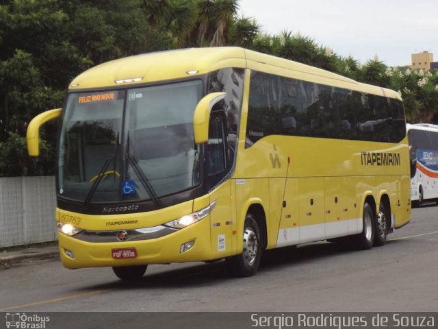 Viação Itapemirim 60763 na cidade de Curitiba, Paraná, Brasil, por Sergio Rodrigues de Souza. Número da foto: #3042481.