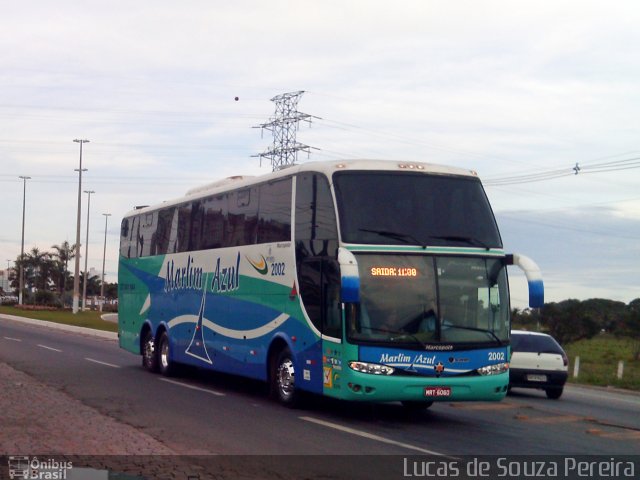 Marlim Azul Turismo 2002 na cidade de Campos dos Goytacazes, Rio de Janeiro, Brasil, por Lucas de Souza Pereira. Número da foto: #3042332.