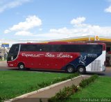 Expresso São Luiz 7390 na cidade de Rio Verde, Goiás, Brasil, por Deoclismar Vieira. Número da foto: #:id.