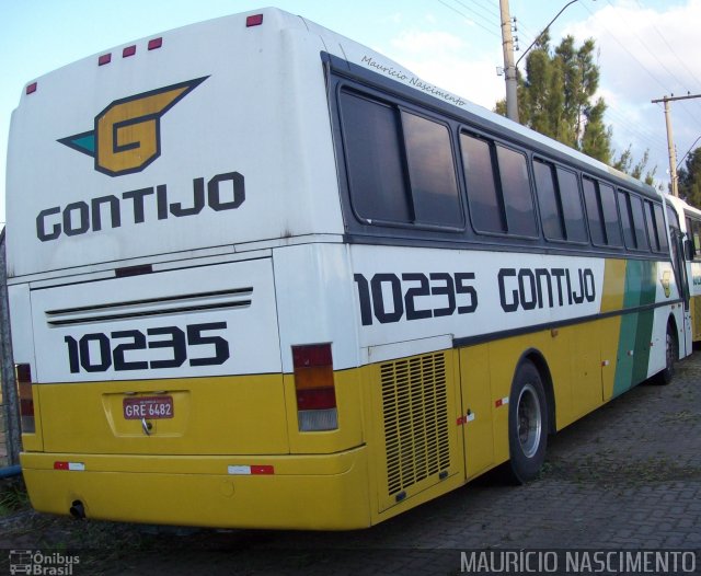 Empresa Gontijo de Transportes 10235 na cidade de Contagem, Minas Gerais, Brasil, por Maurício Nascimento. ID da foto: 3046536.