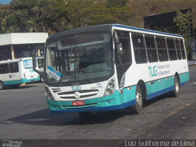 Rodoviário e Turismo São José 783 na cidade de Guaratinguetá, São Paulo, Brasil, por Luiz Guilherme de Lima. ID da foto: 3045255.