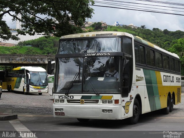 Empresa Gontijo de Transportes 15120 na cidade de Belo Horizonte, Minas Gerais, Brasil, por Altair Júnior. ID da foto: 3045653.