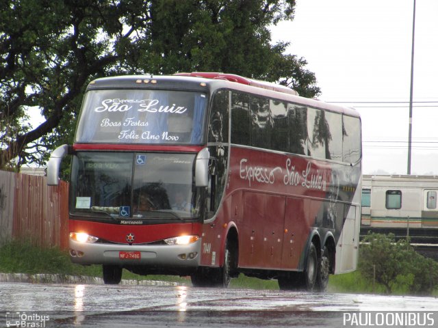 Expresso São Luiz 7040 na cidade de Brasília, Distrito Federal, Brasil, por Paulo Camillo Mendes Maria. Número da foto: #3045872.
