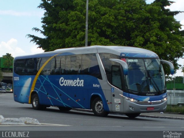 Viação Cometa 13215 na cidade de São Paulo, São Paulo, Brasil, por Luis Nunez. Número da foto: #3045421.