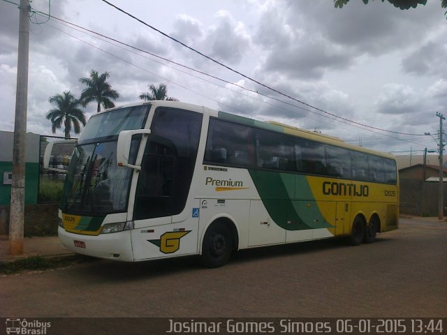 Empresa Gontijo de Transportes 12025 na cidade de Minas Novas, Minas Gerais, Brasil, por Josimar Gomes Simoes. ID da foto: 3044061.