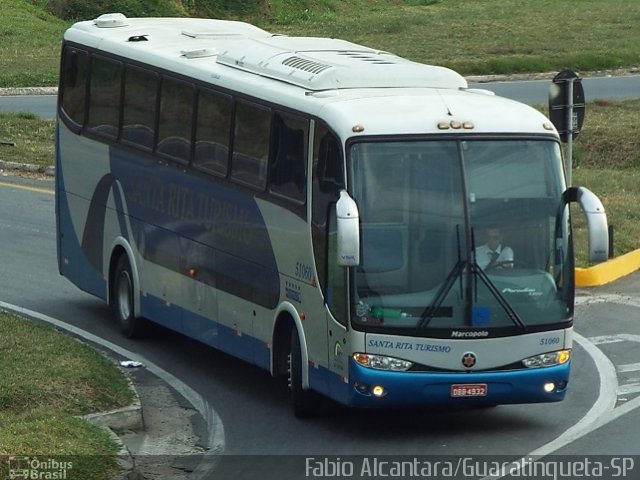 VSR - Viação Santa Rita 51060 na cidade de Aparecida, São Paulo, Brasil, por Fabio Alcantara. Número da foto: #3046552.