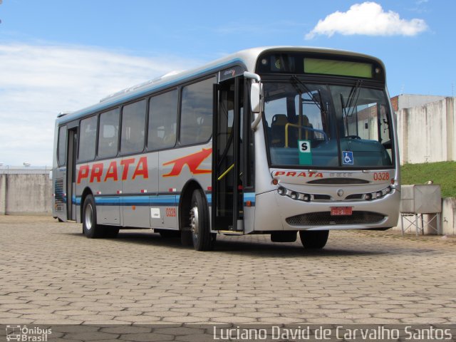 Expresso de Prata 0328 na cidade de Agudos, São Paulo, Brasil, por Luciano David de Carvalho Santos. Número da foto: #3045721.