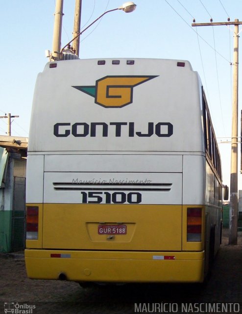 Empresa Gontijo de Transportes 15100 na cidade de Contagem, Minas Gerais, Brasil, por Maurício Nascimento. ID da foto: 3046509.