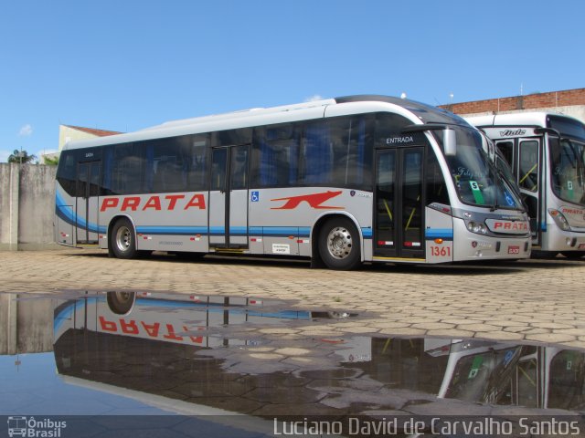 Expresso de Prata 1361 na cidade de Agudos, São Paulo, Brasil, por Luciano David de Carvalho Santos. Número da foto: #3045562.