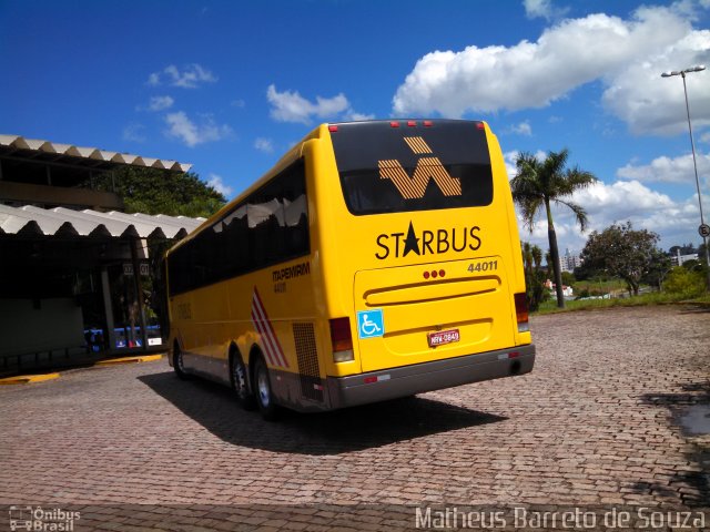 Viação Itapemirim 44011 na cidade de Americana, São Paulo, Brasil, por Matheus Barreto de Souza. Número da foto: #3044179.