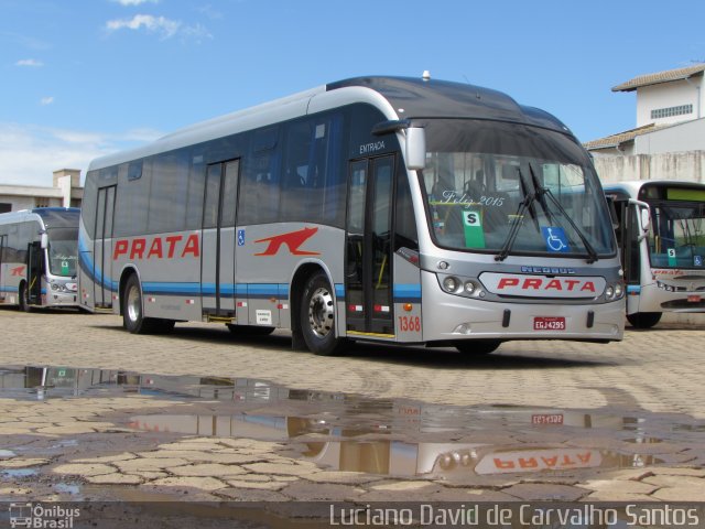 Expresso de Prata 1368 na cidade de Agudos, São Paulo, Brasil, por Luciano David de Carvalho Santos. ID da foto: 3045567.