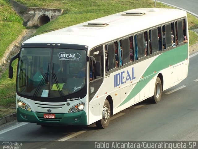 Ideal Transportes e Turismo 3925 na cidade de Aparecida, São Paulo, Brasil, por Fabio Alcantara. Número da foto: #3046574.