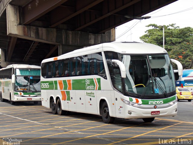 Cia. São Geraldo de Viação 21265 na cidade de Rio de Janeiro, Rio de Janeiro, Brasil, por Lucas Lima. Número da foto: #3044864.