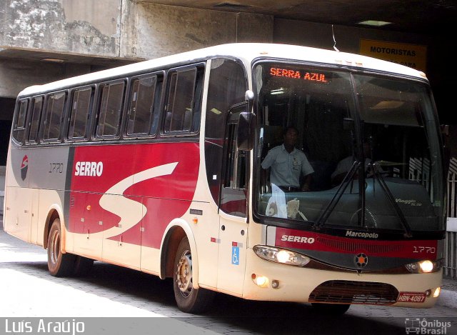 Viação Serro 1770 na cidade de Belo Horizonte, Minas Gerais, Brasil, por Luís Carlos Santinne Araújo. Número da foto: #3046061.