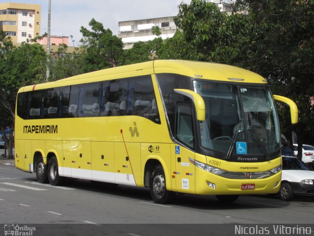 Viação Itapemirim 60081 na cidade de Fortaleza, Ceará, Brasil, por Nícolas Vitorino Lopes. Número da foto: #3675040.